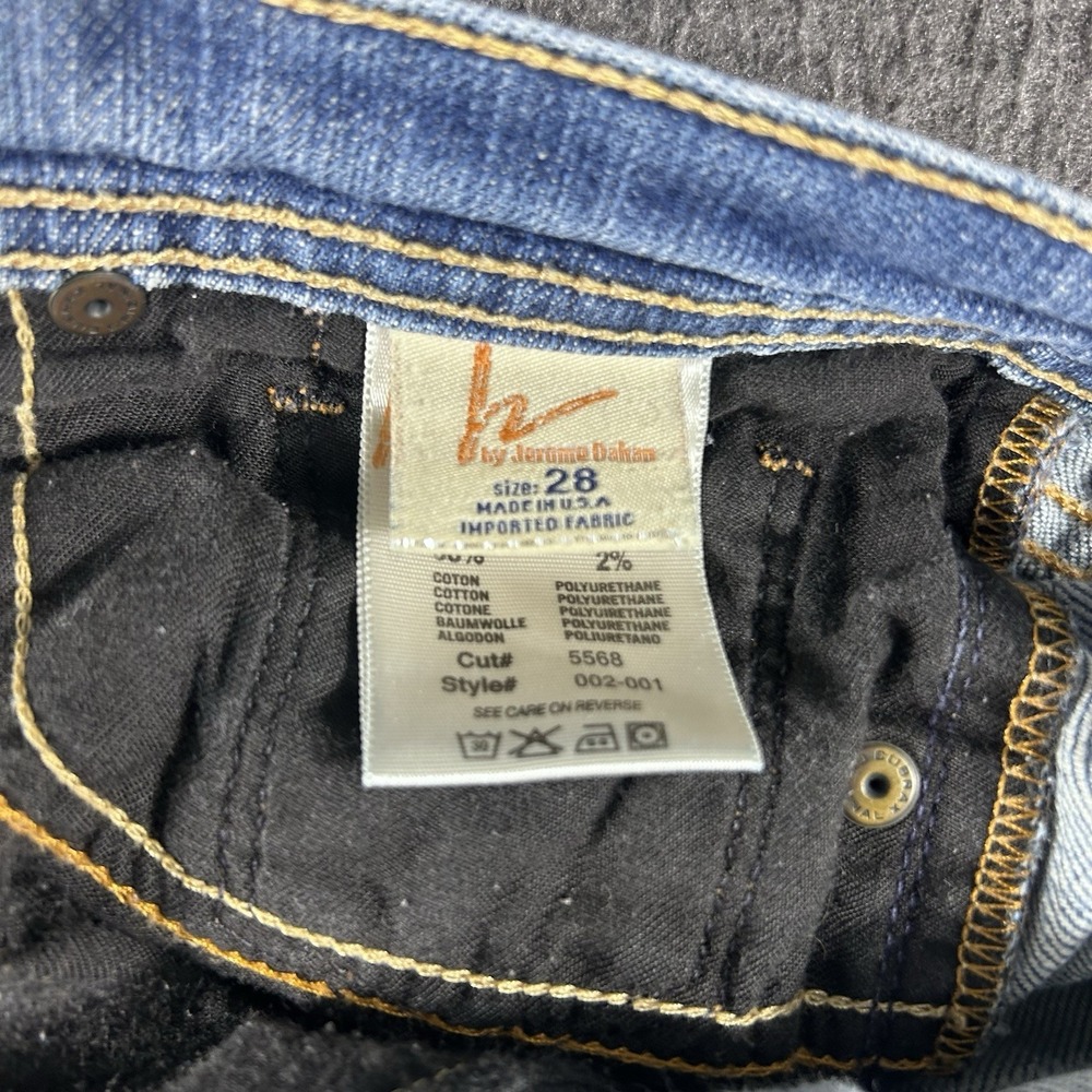 Citizens of Humanity Ingrid #002 Jeans Womens 28 Low Waist Flare Made USA Worn - Picture 9 of 11